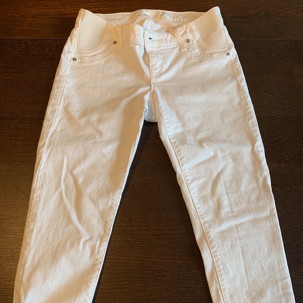 Gap True Skinny Crop Maternity Jeans